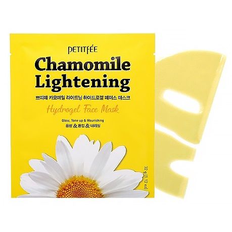 Chamomile Lightening Hydrogel Face Mask Petitfee & Koelf 1 piece